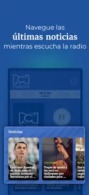 RCN Radio Oficial android App screenshot 1