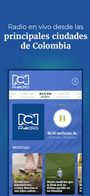 RCN Radio Oficial android App screenshot 3